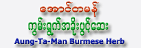 Aung-Ta-Man Burmese Herb